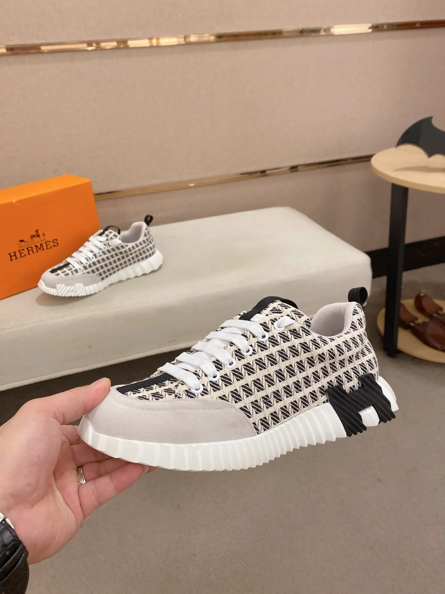 Men's clothing and shoes💰: 420💰《HERMES》【Classic Original Version】Hermès; Top 🔝 Purchasing Agency 🔍🔍Latest 🇺🇸Sold simultaneously at counters, original imported from Italy ▲▲Cow leather▲ ▲Exquisite workmanship (Italian 🇮🇹imported water-dyed 🐂cowhide lining) sole: original sole provided by the original factory, ⚠️exclusive double-layer activity·TPR·rubber·combined molded outsole; Code number: 38-44